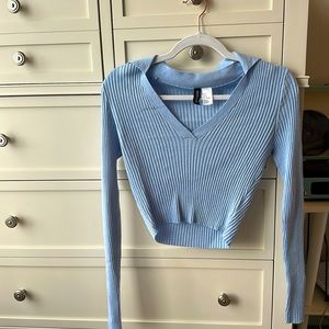 H&M long sleeve knit top